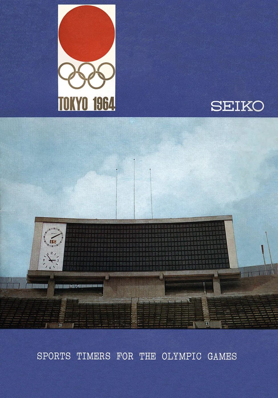 Brochure: Sports Timers for the Olympic Games (1964) — Plus9Time